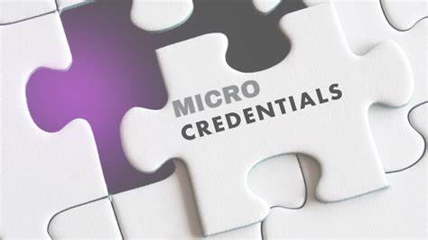 Micro-Credentials: